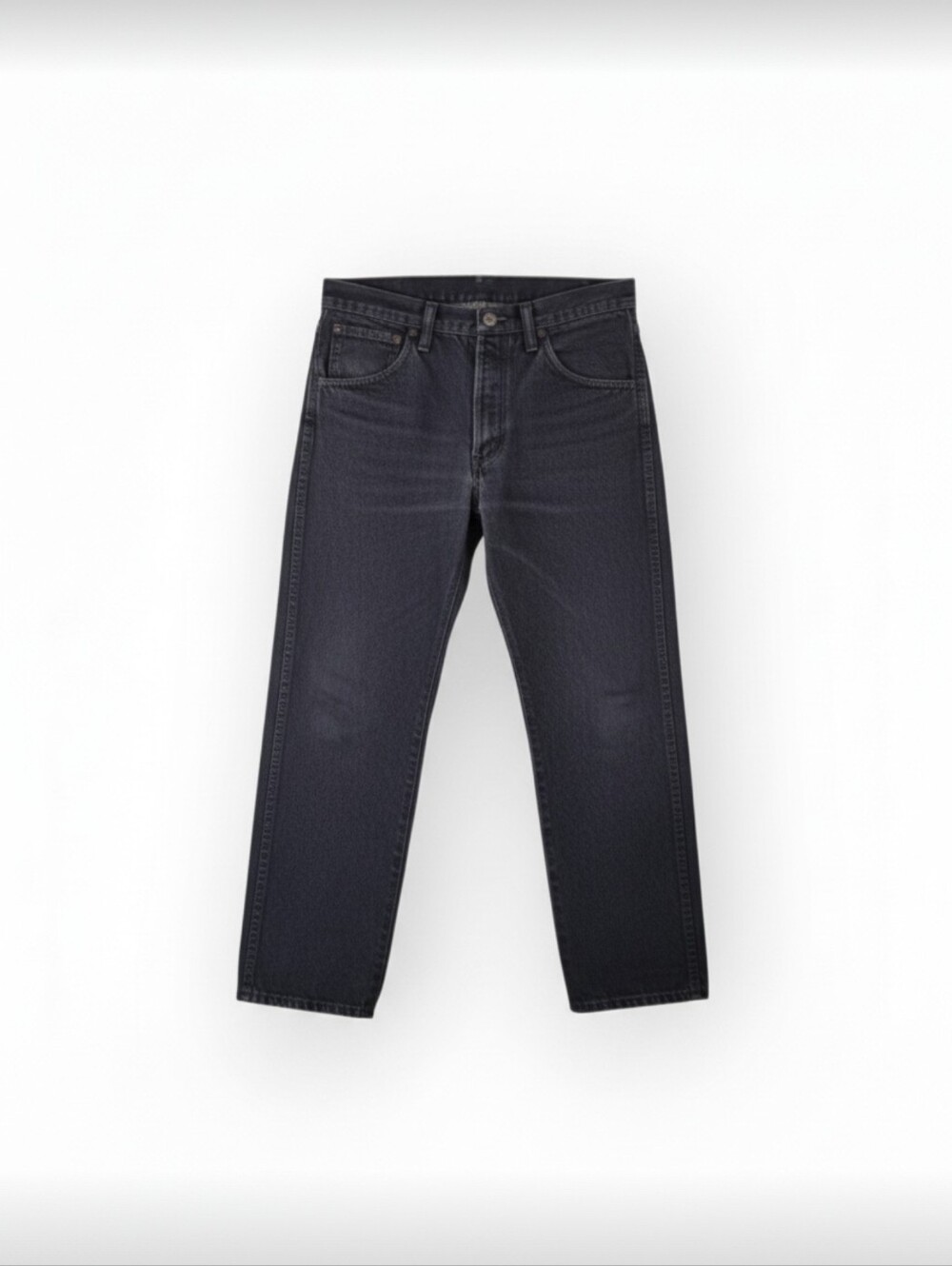Rustler Mens Black Regular Fit Straight Leg Denim Jeans 32x32
